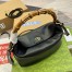 Gucci Diana Medium Shoulder Bag in Black Cuir Leather