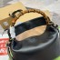 Gucci Diana Medium Shoulder Bag in Black Cuir Leather