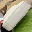 Gucci Diana Medium Shoulder Bag in White Cuir Leather