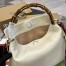 Gucci Diana Medium Shoulder Bag in White Cuir Leather