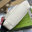 Gucci Diana Large Shoulder Bag in White Cuir Leather
