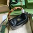 Gucci Diana Small Shoulder Bag in Black Cuir Leather
