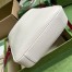 Gucci Diana Small Shoulder Bag in White Cuir Leather