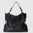 Gucci Blondie Medium Tote Bag in Black Calfskin