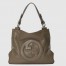 Gucci Blondie Small Tote Bag in Taupe Calfskin