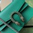 Gucci Dionysus Mini Top Handle Bag in Green Leather