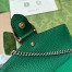 Gucci Dionysus Mini Top Handle Bag in Green Leather