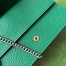 Gucci Dionysus Mini Top Handle Bag in Green Leather