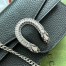 Gucci Dionysus Mini Top Handle Bag in Black Leather