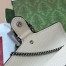 Gucci Dionysus Mini Top Handle Bag in White Leather