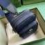 Gucci Ophidia GG Sling Bag in Blue GG Supreme Canvas