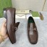 Gucci Men's Horsebit 1953 Loafers in Dark Brown Calfskin