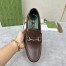 Gucci Men's Horsebit 1953 Loafers in Dark Brown Calfskin