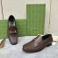 Gucci Men's Horsebit 1953 Loafers in Dark Brown Calfskin