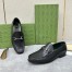 Gucci Men's Horsebit 1953 Loafers in Black Calfskin