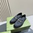 Gucci Women's Horsebit Loafers in Black Satin with Crystals
