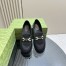 Gucci Women's Horsebit Loafers in Black Satin with Crystals