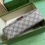 Gucci Savoy Toiletry Case in Beige GG Canvas with Web