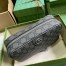 Gucci Savoy Toiletry Case in Grey GG Supreme Canvas