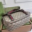 Gucci Men's Messenger Bag in Beige GG Supreme Canvas