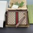 Gucci Ophidia GG Portfolio Pouch in Beige GG Canvas