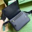 Gucci Ophidia Medium Messenger Bag in Blue GG Supreme Canvas
