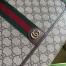 Gucci Ophidia Medium Messenger Bag in Beige GG Supreme Canvas