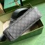 Gucci Ophidia Medium Messenger Bag in Grey GG Supreme Canvas