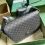 Gucci Ophidia Medium Messenger Bag in Grey GG Supreme Canvas