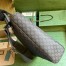 Gucci Men's Ophidia Medium Tote Bag in Grey GG Supreme Canvas