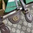 Gucci Ophidia Small Tote Bag in Beige/Ebony GG Supreme Canvas