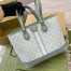 Gucci Ophidia Small Tote Bag in Dusty Blue GG Supreme Canvas