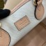 Gucci Ophidia Small Tote Bag in Dusty Pink GG Supreme Canvas