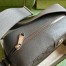 Gucci Men's Ophidia Medium Crossbody in Grey GG Supreme Canvas
