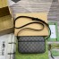 Gucci Mini messenger Bag in Grey GG Supreme Canvas