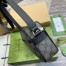 Gucci Mini messenger Bag in Grey GG Supreme Canvas