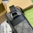 Gucci Mini messenger Bag in Grey GG Supreme Canvas