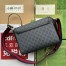 Gucci Messenger Bag in Black GG Supreme Canvas