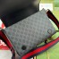 Gucci Messenger Bag in Black GG Supreme Canvas