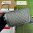 Gucci Men's Ophidia GG Mini Bag in Grey GG Supreme Canvas