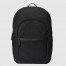 Gucci Men's Backpack in Black GG Rubber-effect Leather