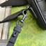 Gucci Crossbody Bag in Black GG Rubber-effect Leather