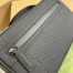 Gucci Belt Bag in Black GG Rubber-effect Leather