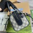 Gucci Ophidia GG Mini Top Handle Bag in Blue Supreme Canvas