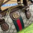 Gucci Ophidia GG Mini Top Handle Bag in Beige GG Canvas