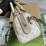 Gucci Ophidia GG Mini Top Handle Bag in White GG Canvas