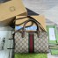 Gucci Ophidia GG Small Top Handle Bag in Beige GG Canvas