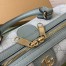 Gucci Ophidia GG Small Top Handle Bag in Dusty Blue Supreme Canvas
