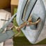 Gucci Ophidia GG Small Top Handle Bag in Dusty Blue Supreme Canvas