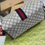 Gucci Ophidia GG Medium Top Handle Bag in Blue GG Canvas